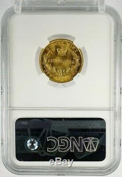 Australia 1866 sy Sovereign Sydney Mint NGC MS63 Beautiful Coin Rare grade