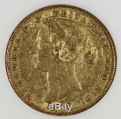 Australia 1867 (SY) Sovereign Sov Gold Coin NGC XF45 Sydney Mint KM#4 Choice XF