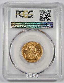 Australia 1893 S 1 Sovereign Sov Gold Coin PCGS MS62 Sydney Victoria Old Head