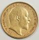 Australia 1908 S 1/2 Half Sovereign Sov Gold Coin Xf King Edward Vii Sydney Mint