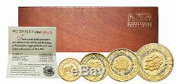 Australia 1987 Nugget 4-Coin Gold Proof Set