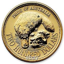 Australia 1990 Platypus $200 Gold Coin SKU# 7549
