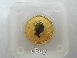 Australia 1998 The Australian Nugget / Kangaroo 1/20 oz $5 Gold Coin