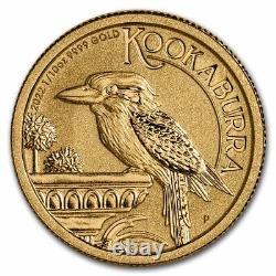 Australia 1/10 oz Gold Kookaburra BU (Random Year)