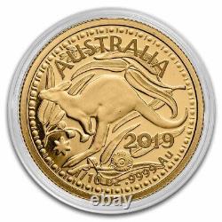 Australia 1/10 oz Gold RAM Kangaroo (Random, In Capsule) SKU#253586