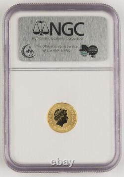 Australia 2000 $15 1/10 Oz 9999 Gold Coin Lunar Year of Dragon NGC MS69 KEY DATE