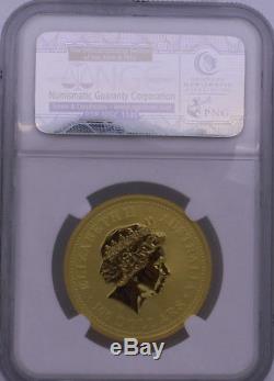 Australia 2000 Lunar Year of Dragon 1oz Gold Coin NGC 69