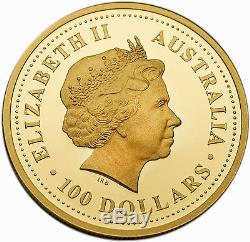 Australia 2001 150th Anniv. Of First payable gold find Gold Proof withBOX & COA