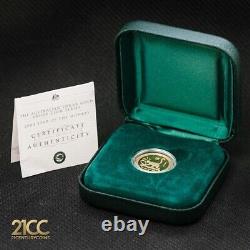 Australia 2004 Year of the Monkey 1/4oz Gold Proof Coin Lunar Series I Box+COA