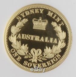 Australia 2005 One Sovereign $25 Gold Proof Coin NGC PF70 UC First 1000 Struck