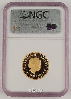 Australia 2006 P $50 Koala 1/2 Oz Gold Proof Coin NGC PF70 UC First 350 Struck