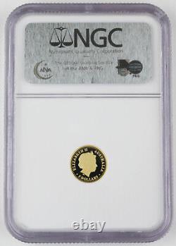 Australia 2006 P $5 Koala 1/25 Oz Gold Proof Coin NGC GEM Proof First 350 Struck