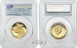 Australia 2009 P Koala 100 Dollars 1 oz Gold PCGS Gem Proof DCAM High Relief