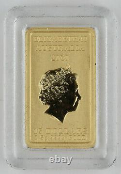 Australia 2010 Dolphin $15 2.5 Gram Gold Proof Rectangular Coin +BOX & COA @GEM@
