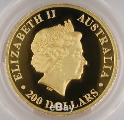 Australia 2014 $200 2 Oz Gold Wedge-Tailed Eagle High Relief PCGS PR70 PF70 DCAM