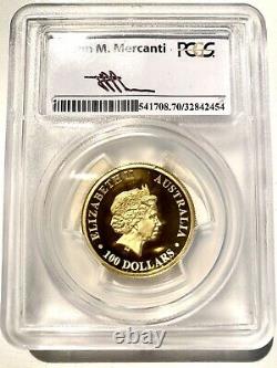 Australia 2015 High Relief Gold Wedge-tailed Eagle $100 PCGS PR 70 DCAM