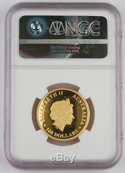 Australia 2016 $100 1 Oz Gold Wedge-Tailed Eagle Coin High Relief NGC PF69 UCAM