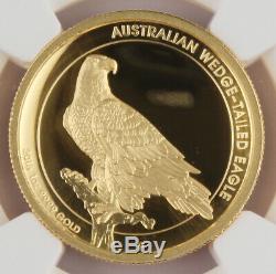 Australia 2016 $100 1 Oz Gold Wedge-Tailed Eagle Coin High Relief NGC PF70 +OGP