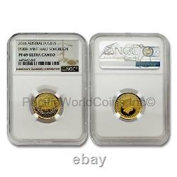 Australia 2016 Perth Mint Half Sovereign $15 Gold NGC PF69 ULTRA CMAEO SKU#7054