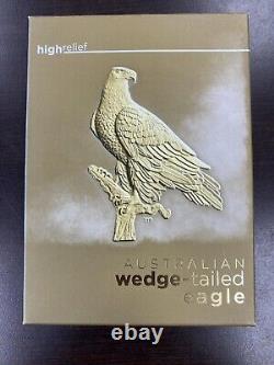 Australia 2017 1oz Rev Proof Gold Wedge-Tailed Eagle PF70 NGC withOGP COA Mercanti
