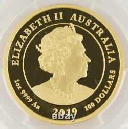Australia 2019 P 1 Oz Gold $100 Proof Coin Treaty of Versailles PCGS PR70 PF70