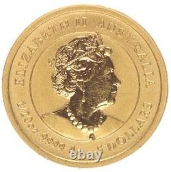 Australia Gold 5 Dollar UNC PP 2021 Au. 9999 1,55g Coin Year of the Ox
