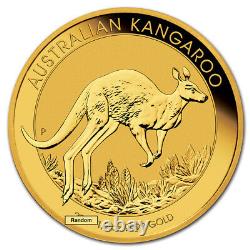Australia Gold Kangaroo 1/4 oz $25 BU Random Date
