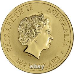 Australia Gold Kangaroo 1 oz $100 BU Random Date