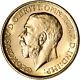Australia Gold Melbourne M Sovereign. 2354 Oz George V Xf-au Random Date
