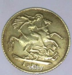 Australia Gold Sovereign 1918 P Perth Mint George V KM # 29 (R467-L)