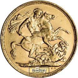 Australia Gold Sydney S Sovereign. 2354 oz Edward VII XF-AU Random Date