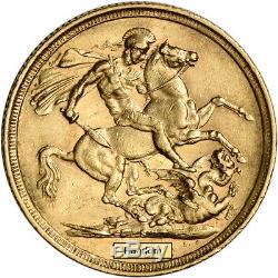 Australia Gold Sydney S Sovereign. 2354 oz Victoria Jubilee XF AU Random Date