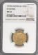 Australia Sovereign St. George 1874-m Ngc-ms61 Brilliant Uncirculated Gold