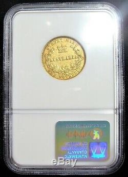 Australia Victoria gold Sovereign 1855-SYDNEY VF20 NGC. RARE