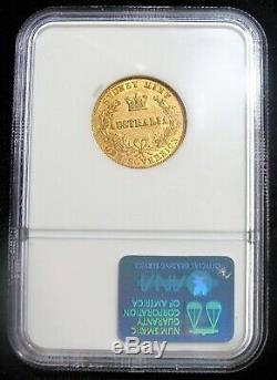 Australia Victoria gold Sovereign 1870-SYDNEY AU53 NGC