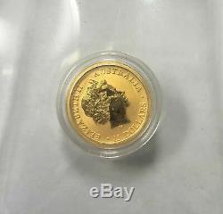 Australian $15 Dollar Elizabeth II 1/10 Ounce Fine Gold 2017 Coin