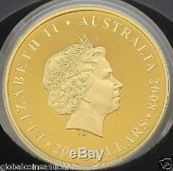 Australian 2008 $200 Koala 2oz Gold Proof Coin- only 20 coins Minted- RARE