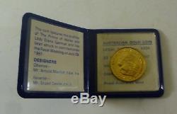 Australian $200,'Commemorating Royal Wedding', 22-carat Proof Gold Coin, c. 1981