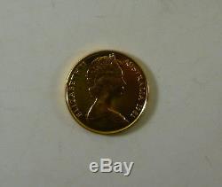 Australian $200,'Commemorating Royal Wedding', 22-carat Proof Gold Coin, c. 1981