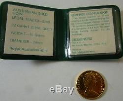 Australian $200'Commemorating X11 Commonwealth Games', 22-carat Proof Gold Coin