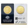 Australian 2016 Kangaroo Royal Australian Mint Veriscan $50 1/2 Oz Gold Coin Bu