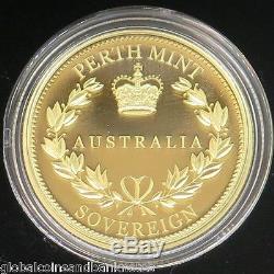 Australian 2016 Sovereign 22 Carat $25 Gold Proof Coin