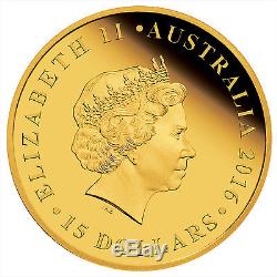 Australian Half Sovereign Gold Proof Coin Australia 2016 COA # 7