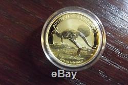 Australian Kangaroo 1 OZ. 9999 Gold Coin