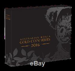Australian Koala 2016 Gold Proof Coin Series 1oz High Relief Coin