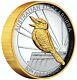 Australian Kookaburra 2oz High Relief Silver Proof Coin 24k Gilded 2020