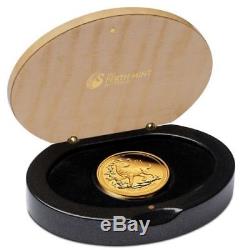 Australian Lunar Gold Coin Series 2018 Year of the Dog 1/4oz Gold Proof Coin