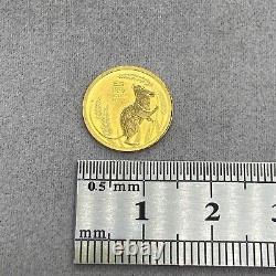 Australian Lunar Series Mouse 2020 1/20 Troy Ounce Fine Gold Coin Preloved