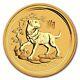 Australian Perth Mint Series Ii Lunar Gold One-twentieth Ounce 2018 Dog