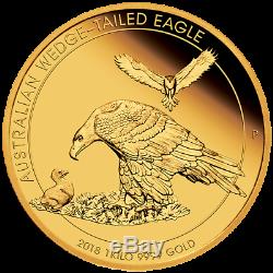 Australian Wedge-tailed Eagle 2018 1 Kilo Gold Proof Coin